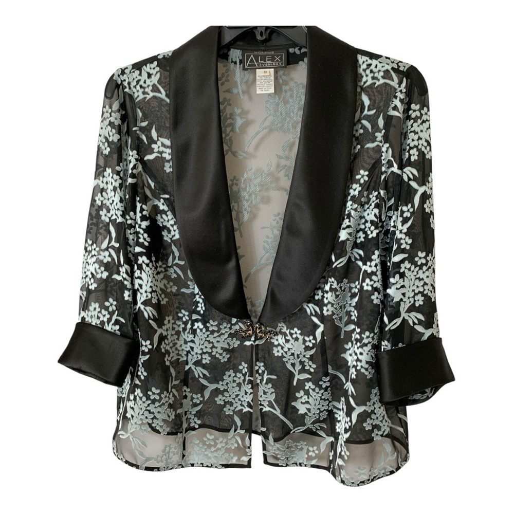 Women’s Alex EVENINGS Ensemble Sz 1X - Picture 4 of 9